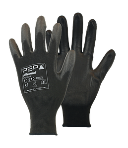 PSP 10-710 Allround PU Black Nylon, 10