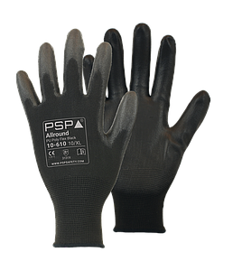 PSP 10-610 Allround PU Black Poly mt 8
